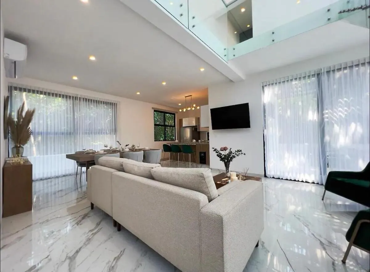 Beatiful House 3Br Private Pool Gated Community Villa Chacalal